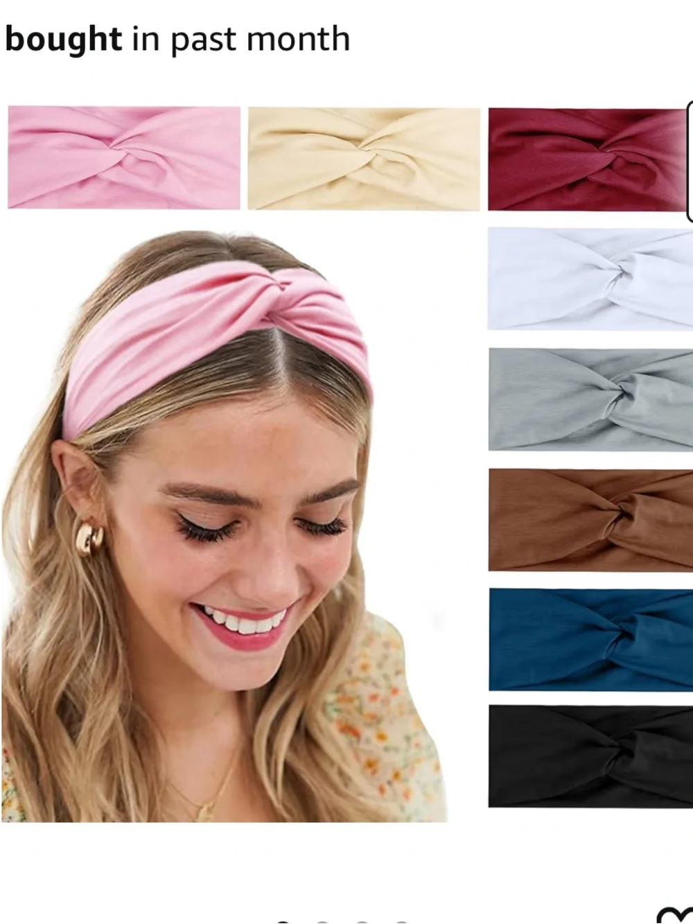 DreShow Twist Knot Wide Headband - 6 pieces #98